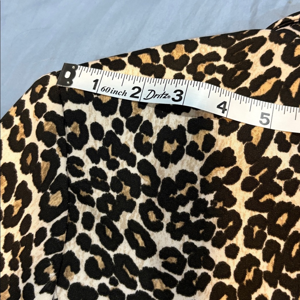 Express Leopard Print Blazer - Picture 9 of 10
